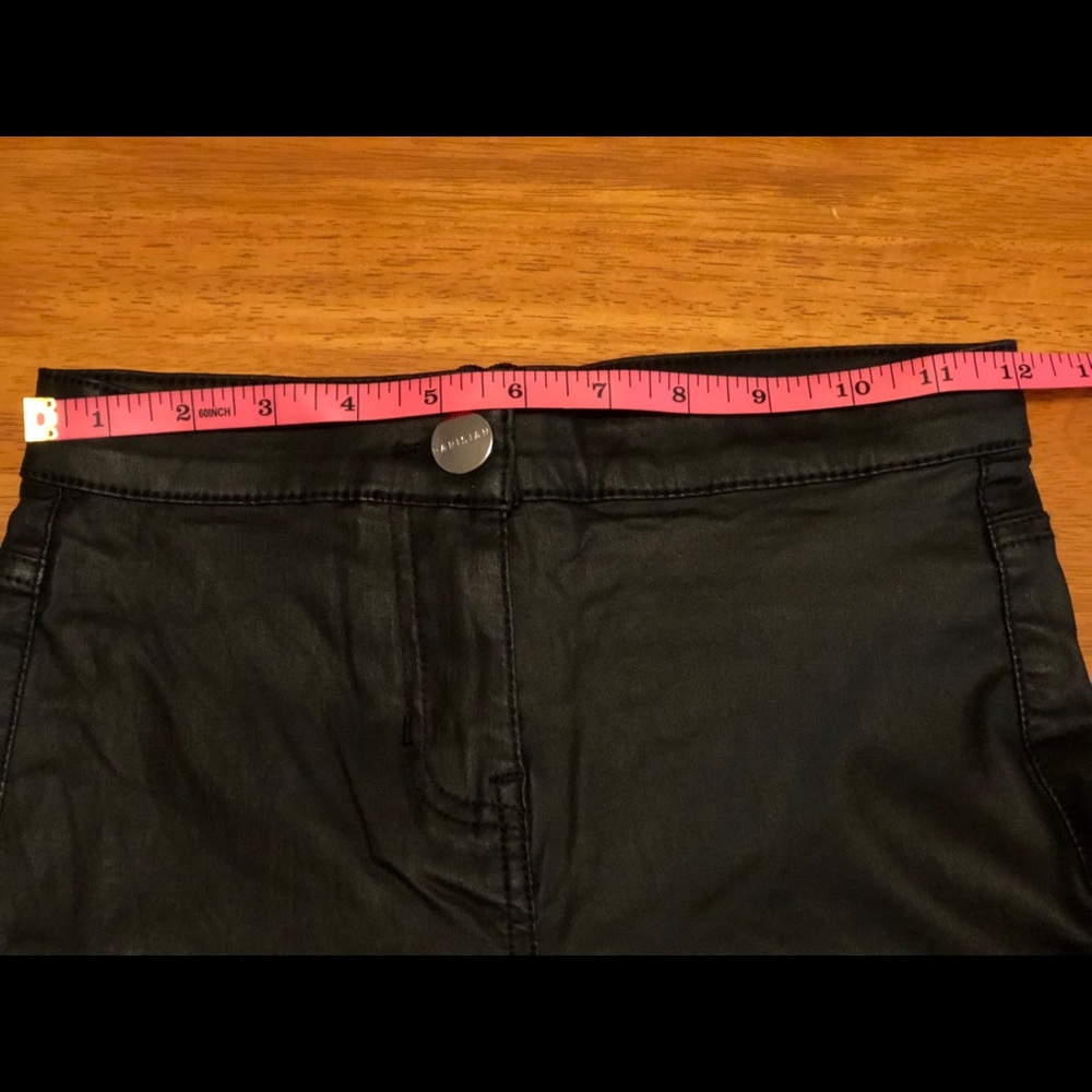 High Waist Black Jeggings LAST ONE - Picture 6 of 8